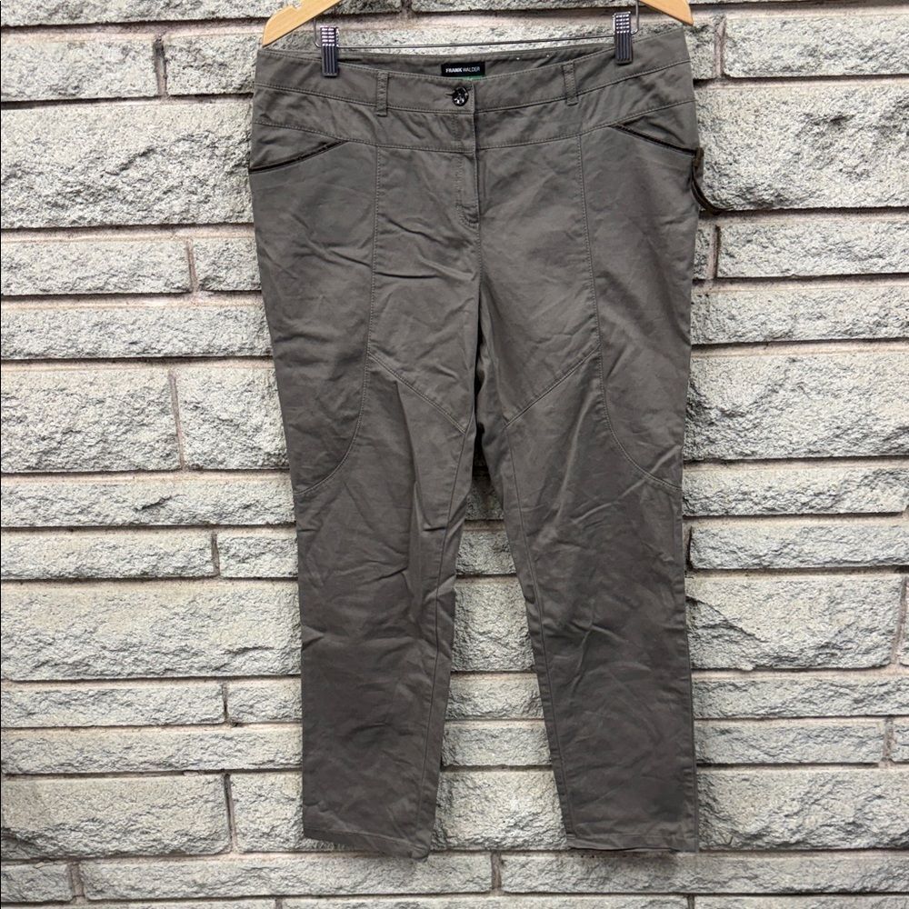 Women's Olive Chinos